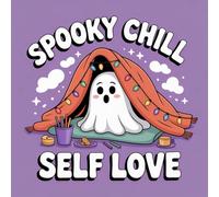 Spooky Chill Self Love Coloring Book for Kids Ages 2-8: Enjoy Hours Of Coloring Fun For Toddlers And Preschoolers Great Christmas Gift Cute Coloring ... Birthday GiftEnjoy Hours Of Coloring Fun