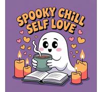 Spooky Chill Self Love Coloring Book for Kids Ages 2-8: Screen Free Quiet Time Big Easy Outlines Classroom Reward For Kids Calm And Engaging Activity ... Time Big Easy Outlines Classroom Reward For