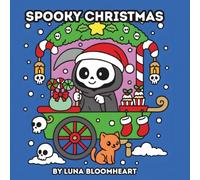 Spooky Christmas - A Cozy, Holiday of Spooky-Cute Coloring Book Scenes