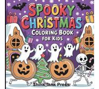 Spooky Christmas Coloring Book for Kids