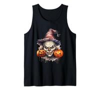 Spooky Clown with Pumpkins for Halloween Canotta