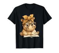 Spooky Coniglio Viso Gotico Horror Grafica Occhi Ampio Sorriso Maglietta
