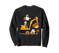 Spooky Construction Trucks Toddler Halloween Costume Felpa