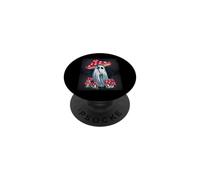 Spooky Cottagecore Ghost - Halloween Mushroom Delight PopSockets PopGrip Adesivo