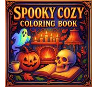 Spooky Cozy Coloring Book: Bold & Easy Pages of Spooky Ghosts