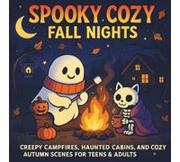 Spooky Cozy Fall Night: Creepy Campfires, Haunted Cabins, Pumpkin Cocoa, and Cozy Autumn Scenes for Teens & Adults