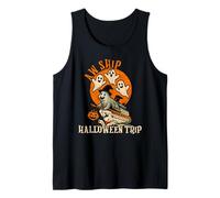 Spooky Cruise Ship AW Nave Halloween Viaggio Felice Halloween Canotta