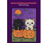 Spooky Cute Bold and Easy Halloween Coloring Book