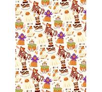 Spooky Cute Cats Autumn Notebook: 120 Pages / Journal for Cat Lovers and Seasonal Notes