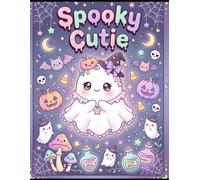 Spooky Cute Characters Coloring Book: Fun Spooky Cute Coloring Pages