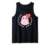 Spooky Cute Ghost Valentine Kawaii Cuore Amore Estetico Canotta