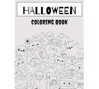 Spooky & Cute Halloween Coloring Book: 20+ Fun and Easy Spooky-Cute Designs with Pumpkins, Ghosts, Bats, Witches, and More!