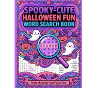 Spooky-Cute Halloween Fun: Word Search Book