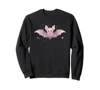Spooky Cute Pastel Bat - Kawaii Gothic Style Felpa