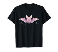 Spooky Cute Pastel Bat - Kawaii Gothic Style Maglietta