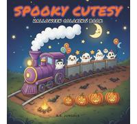 Spooky Cutesy: Halloween Coloring Book