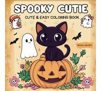 Spooky Cutie: Coloring book for adults and kids with adorable creatures, Relaxing Moments Celebrating Halloween