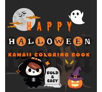Spooky Cutie: Halloween Coloring Book for Adults and Teens Featuring Adorable Creepy Creatures Perfect For Stress Relief and for Relaxation