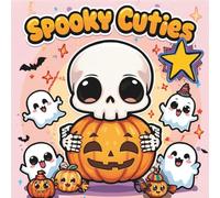 Spooky Cuties: A Kawaii Halloween Coloring Adventure: 40 Adorable and Spooky Kawaii Characters to Color - Fun, Relaxing, and Perfect for All Ages!