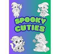 Spooky Cuties: Cutie pies coloring