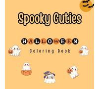Spooky Cuties. Halloween Coloring Book