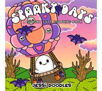 Spooky Days: A Spooky Cute Coloring Book