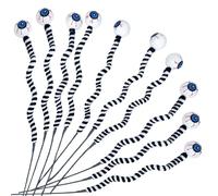 Spooky Decor, Eyeball Floral Picks, 14.96 Inches Horror Prop Stems, Creepy Vase Branches, Spooky Ornaments for Flower, Planter, Holiday, Lawn, Outdoor, Yard, Party, Supplies
