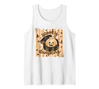 Spooky Dumpling Squishy Halloween Cute Pumpkin Kawaii Fall Canotta