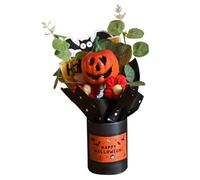 - Spooky Flower Arrangement, Gothic Floral Decor | of Dried Flowers and Black Roses, Creepy Gothic Flowers, Party Table Centerpiece, Witchy Flor