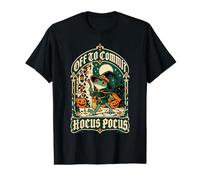 Spooky Frog Witch off per commettere Hocus Pocus Halloween Magic Maglietta con Stampa Grafica Economica