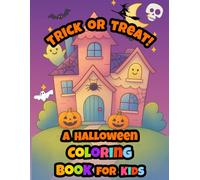 Spooky & Fun! Halloween Coloring Book For Kids Boys and Girls: Halloween workbook for kids