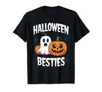 Spooky Funny Halloween Besties Amici Uomini Donne Bambini Maglietta