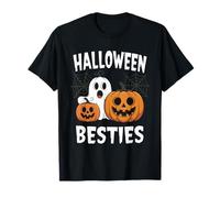Spooky Funny Halloween Besties Amici Uomini Donne Bambini Maglietta
