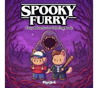 Spooky Furry: A Cozy Spooky Coloring Book for Relaxation, Stress Relief, and Creative Fun