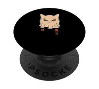 Spooky Ghost Cat Halloween, design raccapricciante e carino PopSockets PopGrip Adesivo