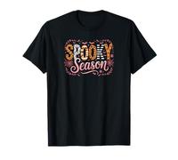 Spooky Ghost Cat Pumpkin Lover Halloween Creature Monster Maglietta