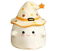 Spooky Ghost Mug: Adorabile Design Di Halloween - Ideale Per Gli Appassionati Di Halloween - Uso Versatile Per Bevande Calde | Spooktacular Halloweenn Mug Per Witches Brew - Ghost Mugs, Halloweeen Tag
