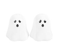 Spooky Ghost Sale & Pepper Shakers: affascinante decorazione da tavolo di Halloween | Costruzione durevole | Uso versatile | Ideale per gli amanti di Halloween