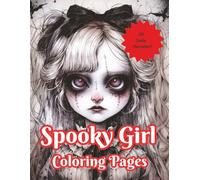 Spooky Girl Coloring Pages