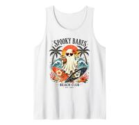 Spooky Girls Beach Crew Ghost Halloween Retro Summerween Canotta