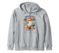 Spooky Girls Beach Crew Ghost Halloween Retro Summerween Felpa con Cappuccio