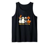 Spooky Goose Halloween Silly Meme Divertente Donne Bambini Canotta
