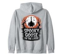 Spooky Goose On The Loose Felpa con Cappuccio