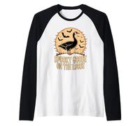 Spooky Goose On The Loose Maglia con Maniche Raglan