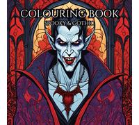 Spooky Gothic style colouring book: Relax and take a little time unwind with a little of your own art