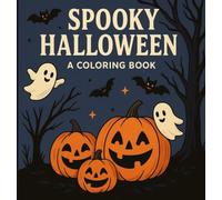 Spooky Halloween: A Bold & Easy Colouring Book