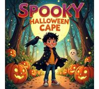 Spooky Halloween Cape Book for Kids: A Fun Childrens Ghost Story Book Filled with Magic and Adventure