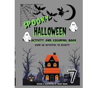 Spooky Halloween Children Activity & Coloring Book