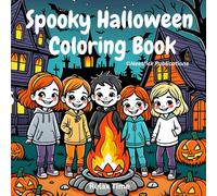 Spooky Halloween Coloring Book for Adults & Teens: 40 Fun & Creepy Designs for Relaxation & Creativity