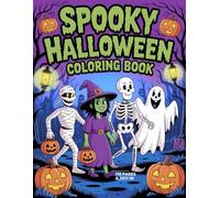 Spooky Halloween Coloring Book for Kids